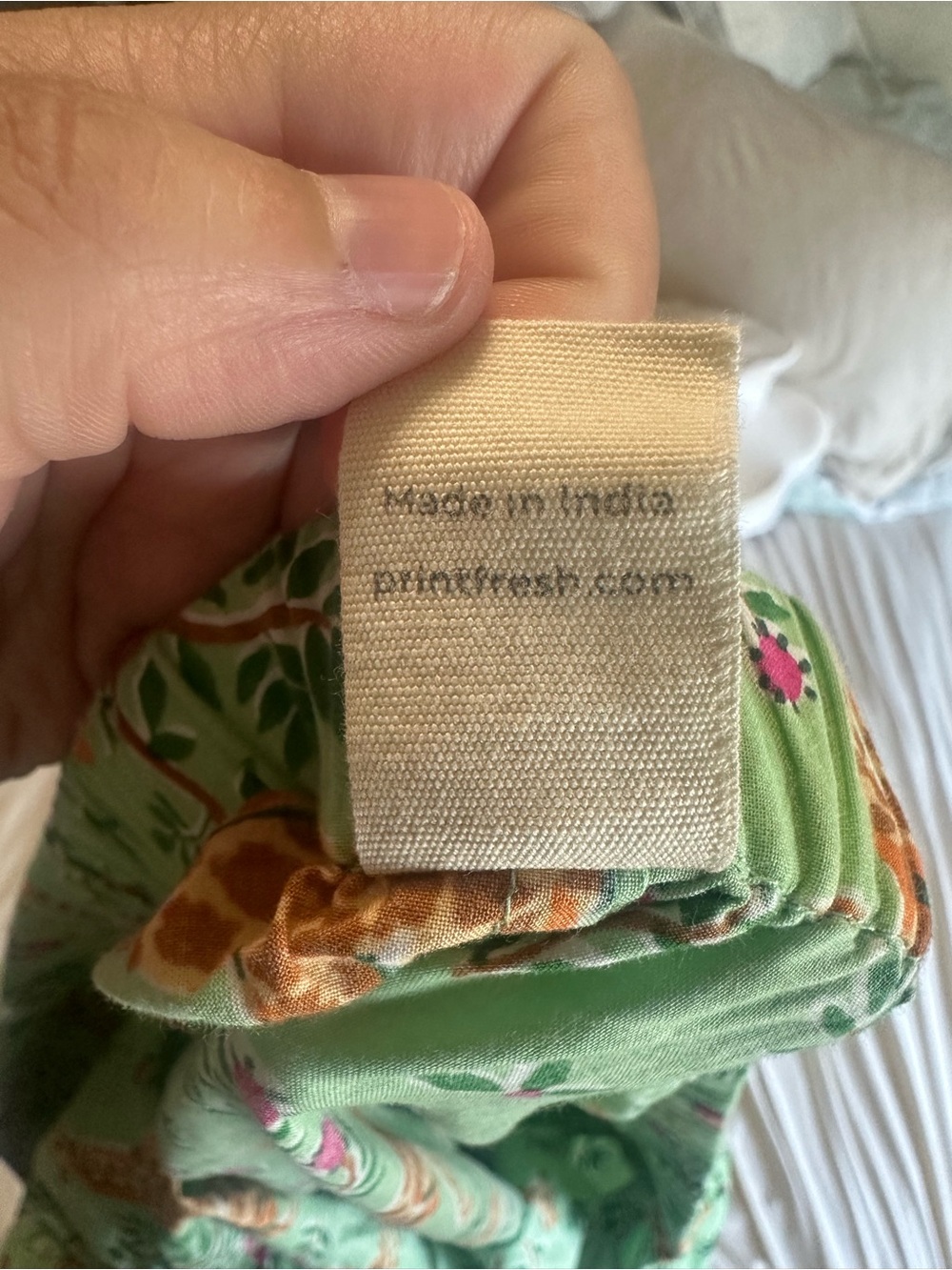 PrintFresh 100% Organic Cotton Pajama Shorts - Picture 3 of 3